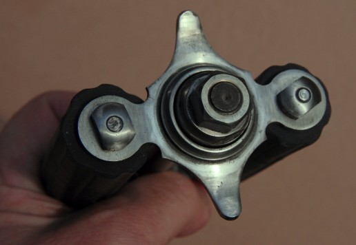 Replica of pedals for a high-wheel bicycle
