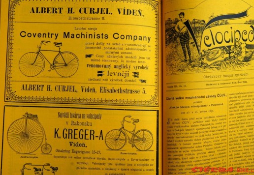 Reprint VELOCIPEDISTA 1888-90