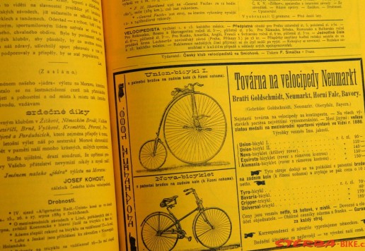 Reprint VELOCIPEDISTA 1888-90