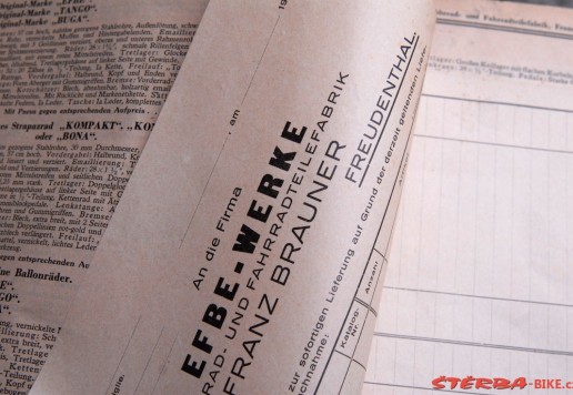 Katalog "EFBE-WERKE" - 1933