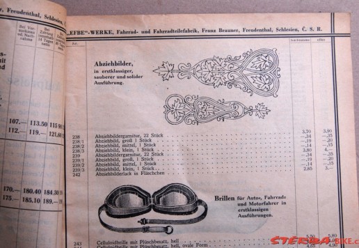 Katalog "EFBE-WERKE" - 1933