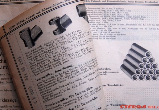 Katalog "EFBE-WERKE" - 1933