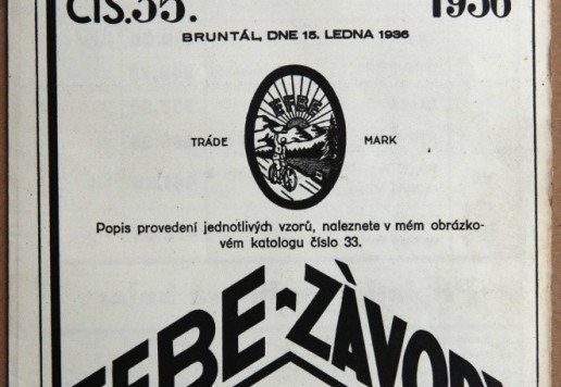 3 ks katalogy 1936 - 38