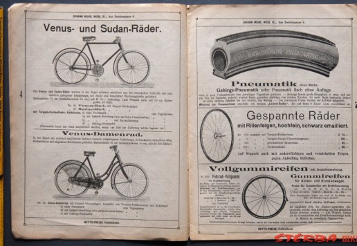 Johan Muhr - velo katalog 1919