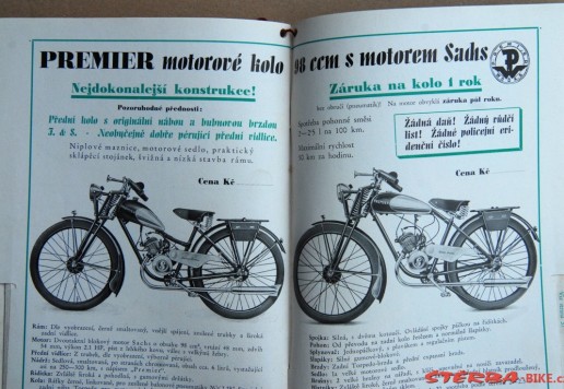 Catalogue "Premier" - 1937