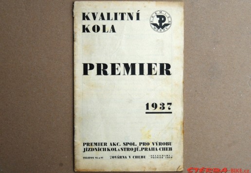 Katalog "Premier" - 1937