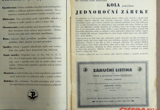 Katalog "Premier" - 1937