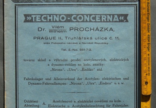 Soubor "Techno - Concentra", katalogy a prop. Materiály