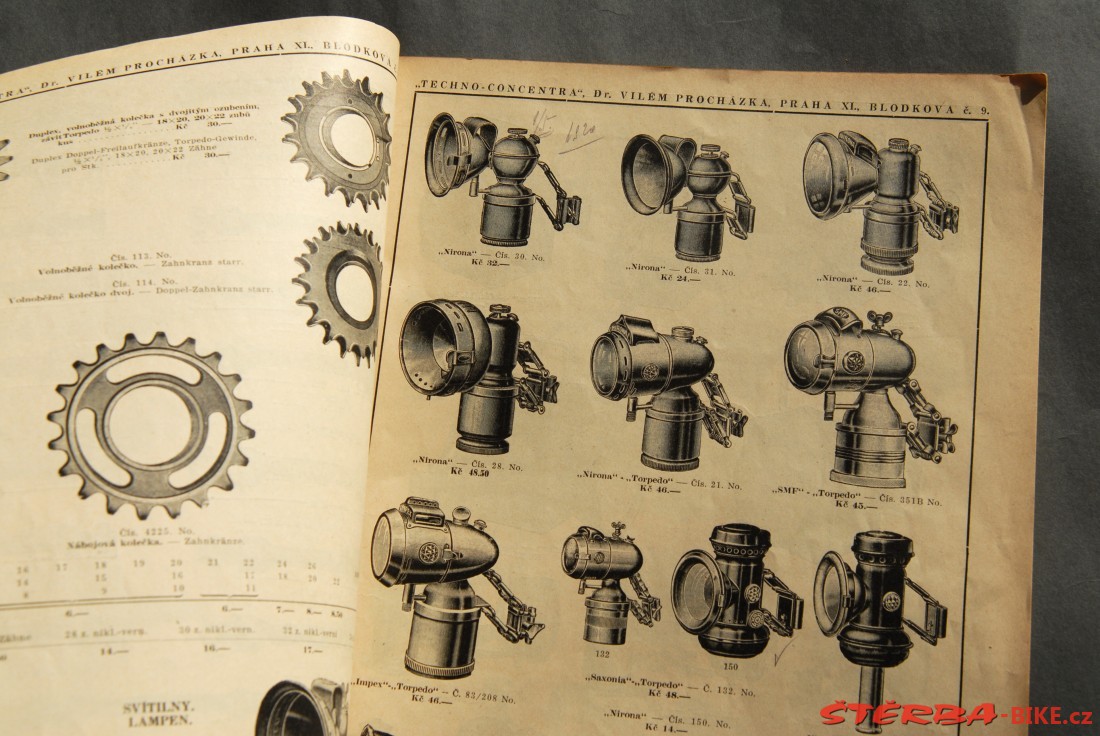 Soubor "Techno - Concentra", katalogy a prop. Materiály