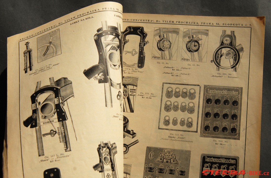 Soubor "Techno - Concentra", katalogy a prop. Materiály