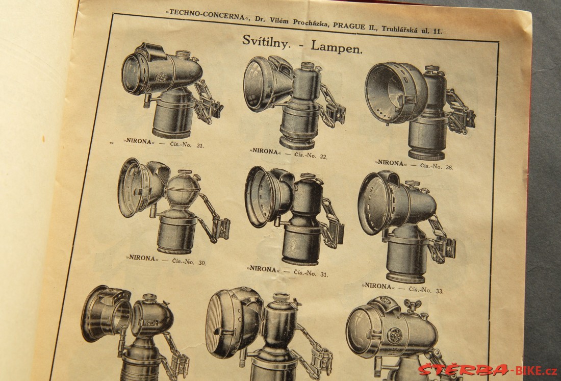 Soubor "Techno - Concentra", katalogy a prop. Materiály