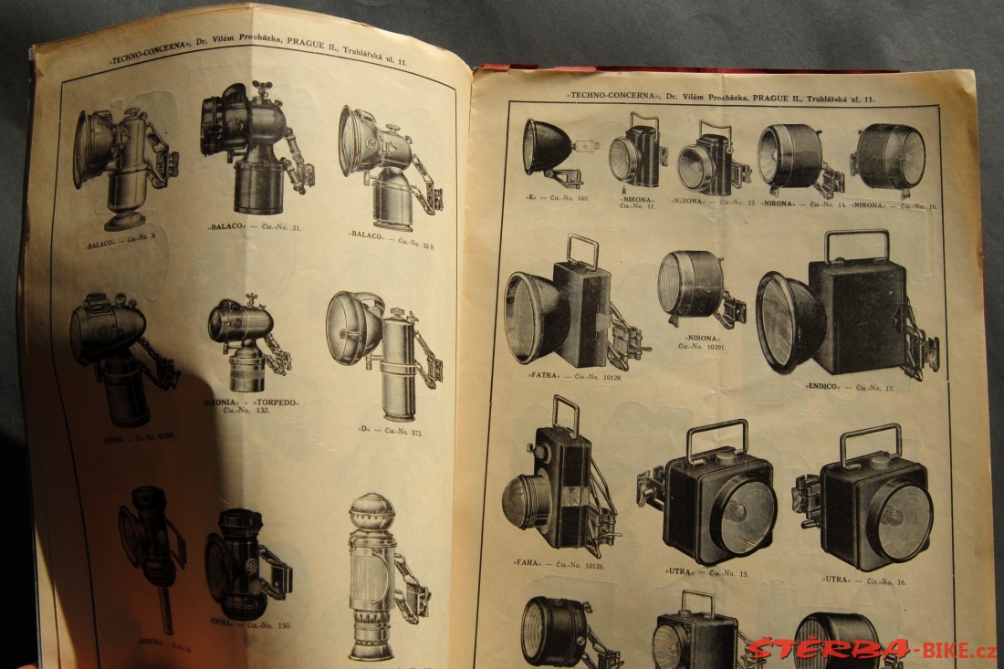 Soubor "Techno - Concentra", katalogy a prop. Materiály