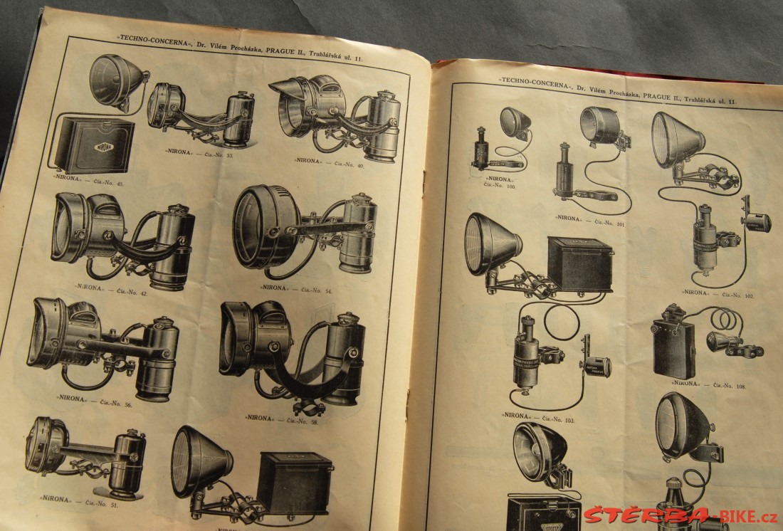 Soubor "Techno - Concentra", katalogy a prop. Materiály