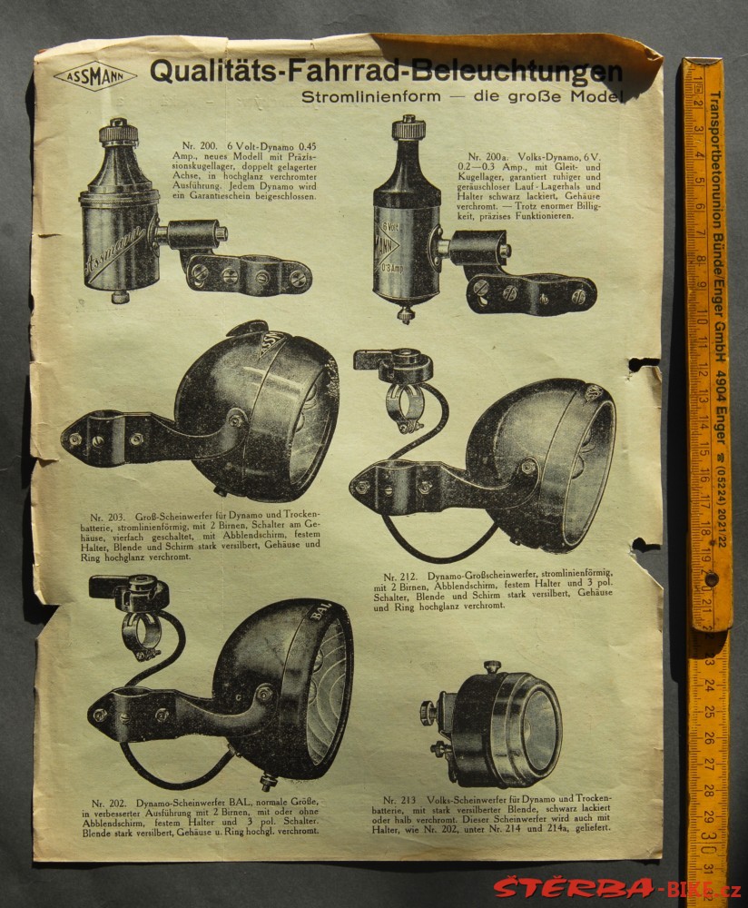 Soubor "Techno - Concentra", katalogy a prop. Materiály