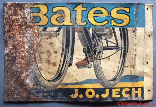 Reklamní cedule "BATES"  
