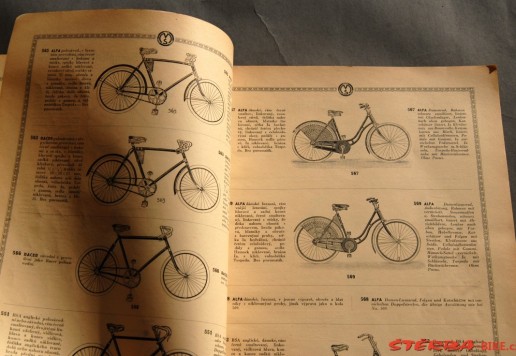 Velokatalog Machek & spol 1929