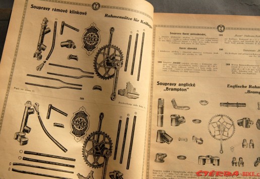 Velokatalog Machek & spol 1929