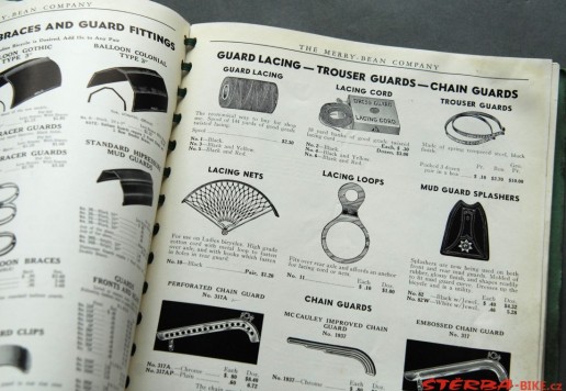 4x Velo catalogues USA 1938-62