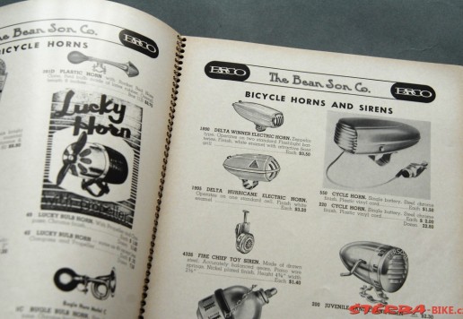 4x Velo catalogues USA 1938-62