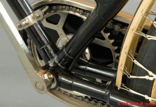 Jarolímek lady's bicycle, BSA frame