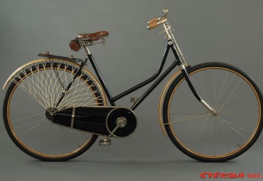 Jarolímek lady's bicycle, BSA frame