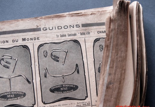 Nekompletní francouzský katalog 1920