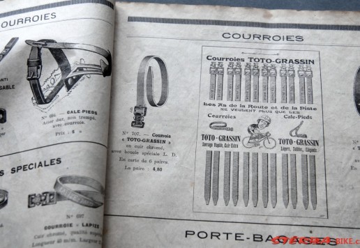 Nekompletní francouzský katalog 1920
