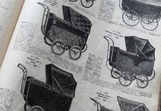 Nekompletní francouzský katalog 1920