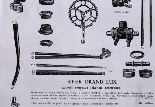 Profesionální závodní SIKER Grand Lux 1926