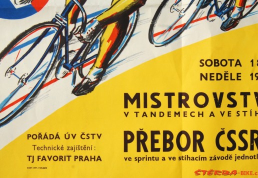 Originální plakát - Mistrovství ČSSR 1961