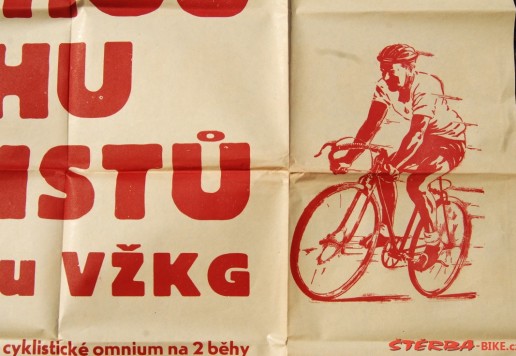 Original Czech poster - Plochá dráha 1960