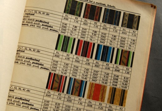 2x Velamos Sobotín, catalogues 1937/38