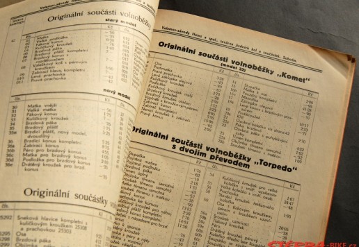 2 ks Velamos Sobotín, katalogy 1937/38