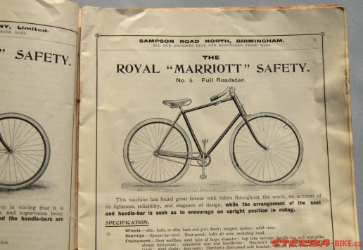 Katalog Marriott Cycle Co. - 1895