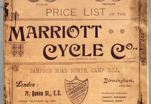 Katalog Marriott Cycle Co. - 1895