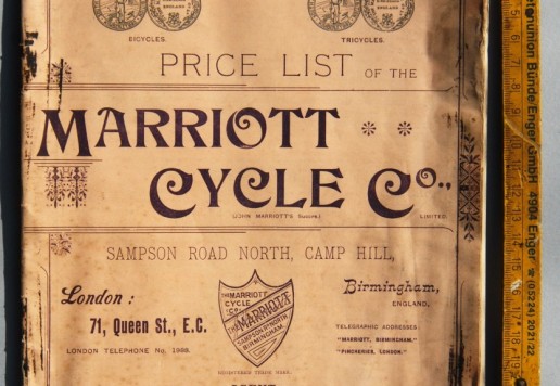 Marriott Cycle Co.catalogue - 1895