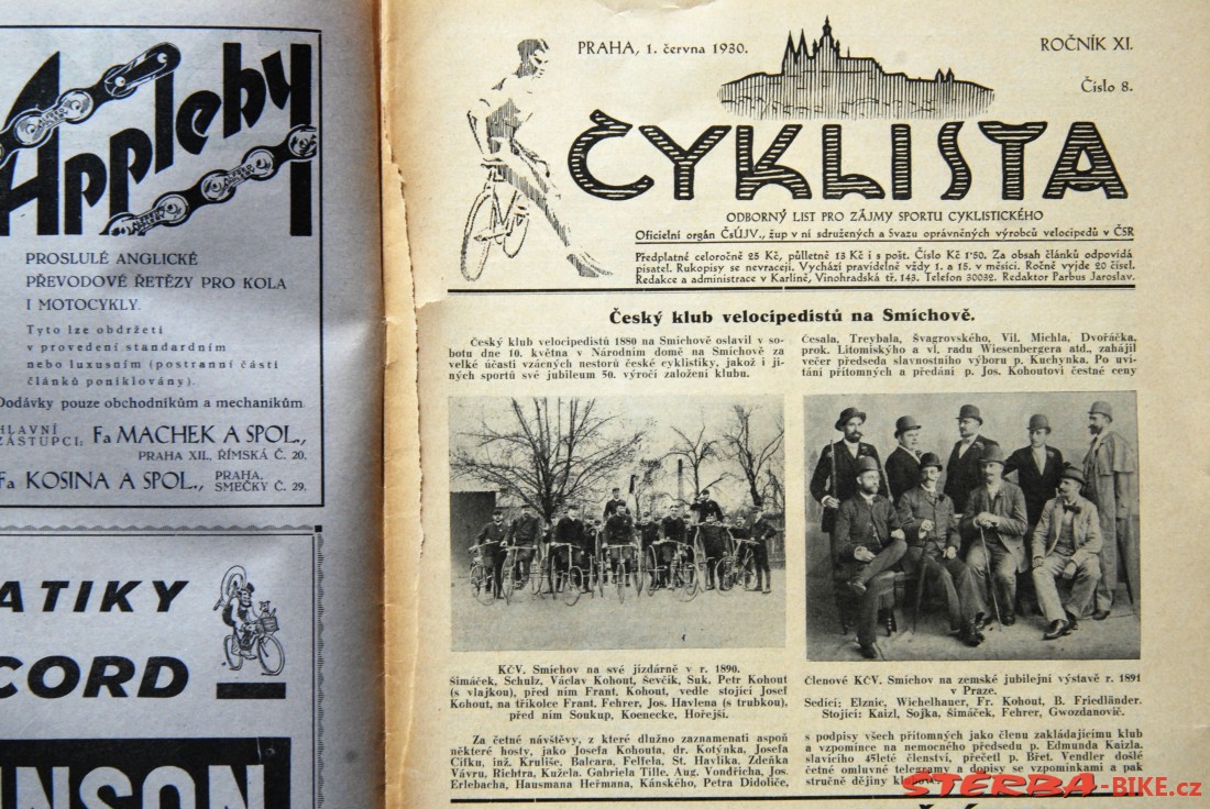 Časopis Cyklista - 2 ročníky
