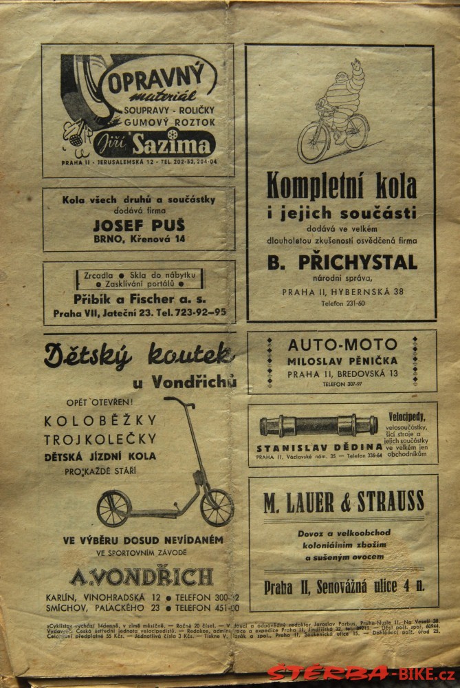 Časopis Cyklista - 2 ročníky