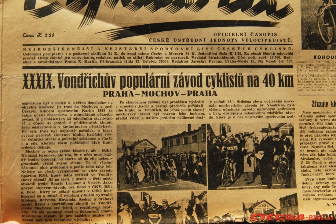 Časopis Cyklista - 2 ročníky