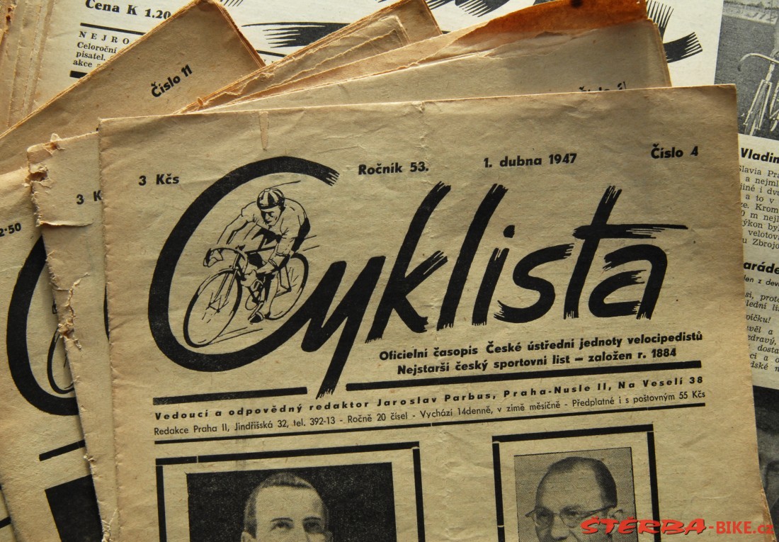 Časopis Cyklista - 2 ročníky
