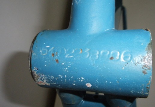 Favorit track frame 1954