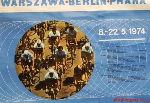 Original Czech poster - Warszava-Berlin-Praha "74