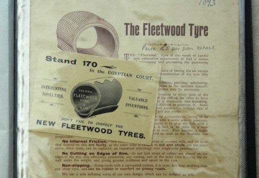 Set of advertising leaflets, invoices and written, material, mostly English, MIX parts, bicycles