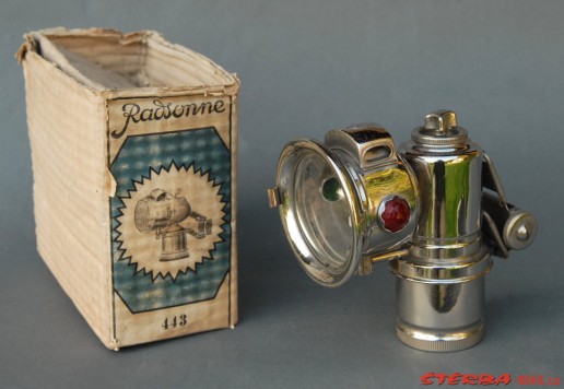 Karbidová lampa EVERLITE s originál krabicí