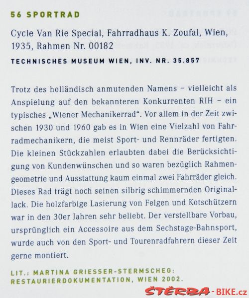 Výstava "FAHR! RAD" II