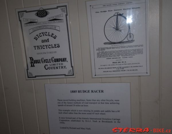 97/A - BROOKLANDS velo museum