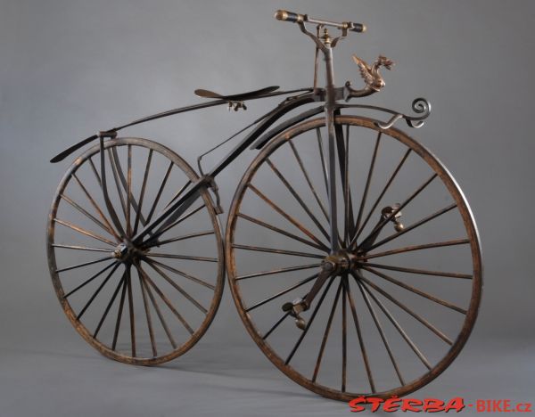Velocipéd, neznámý výrobce, Francie – okolo 1870