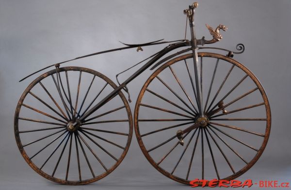 Boneshaker with ball bearings, France – around 1870