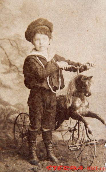 Children tricycle - England, circa 1920