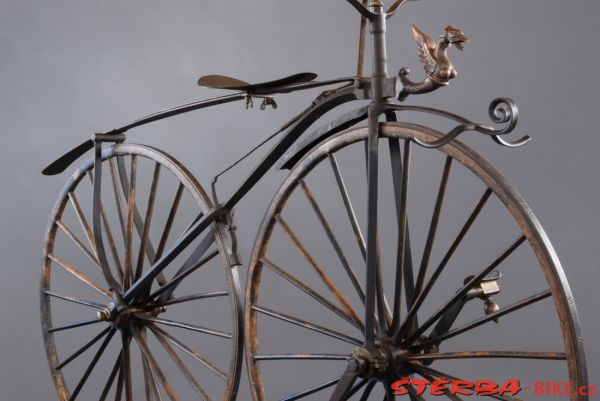 Velocipéd, neznámý výrobce, Francie – okolo 1870